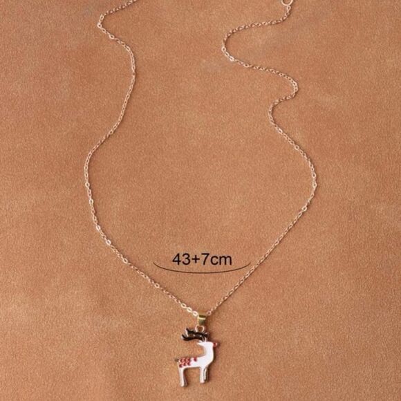 Reindeer charm necklace  - Picture 3 of 6